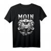 Moin Seebär Kapitän T-Shirt - Maritimes Motiv für Nordsee & Ostsee Fans, Küstenregionen Deutschland