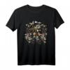 Vintage Boho WildFlower Botanical T-Shirt – Pastel Floral Garden Lover Tee, Perfect Geschenk für Naturliebhaberinnen & Hobbygärtnerinnen