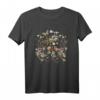 Vintage Boho WildFlower Botanical T-Shirt – Pastel Floral Garden Lover Tee, Perfect Geschenk für Naturliebhaberinnen & Hobbygärtnerinnen