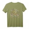 Vintage Boho WildFlower Botanical T-Shirt – Pastel Floral Garden Lover Tee, Perfect Geschenk für Naturliebhaberinnen & Hobbygärtnerinnen