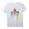 HapDuck PowerPuff Girls Tropical Flight T-Shirt - Offizielles Lizenzprodukt für Fans und Geburtstagsfeiern