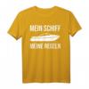 Mein Boot meine Regeln T-Shirt für Bootsfahrer, Kapitäne & Yachtbesitzer – Lustiges Geschenk für Bootsführerschein, Seemänner & Schiffs-Enthusiasten