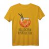HALLÖCHEN APERÖLCHEN - OFFICIAL SPRITZ CLUB. Lustiges Sommer T-Shirt für Aperol- und Spritz-Liebhaber, ideal für Urlaub, Strand & Feier