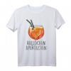 HALLÖCHEN APERÖLCHEN - OFFICIAL SPRITZ CLUB. Lustiges Sommer T-Shirt für Aperol- und Spritz-Liebhaber, ideal für Urlaub, Strand & Feier
