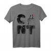 HapDuck T-Shirt Schwarz mit Carbon Nanotubes CNT Design – Modernes, hochwertiges Geschenk für Technikfans