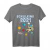 Kinder Schulkind 2021 Weltraum Einschulung Planet Rakete T-Shirt – Lustiges Astronomie Motiv für den Schulstart, Für Mädchen und Jungen