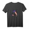 Mädchen T-Shirt mit amerikanischer Flagge und Bandana - Trendiges Mode-Design mit Sonnenbrille für junge Fashionistas
