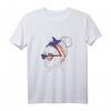 Mädchen T-Shirt mit amerikanischer Flagge und Bandana - Trendiges Mode-Design mit Sonnenbrille für junge Fashionistas