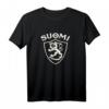 Sisu Finnish Shield T-Shirt – Mut, Tapferkeit & finnische Kultur als perfektes Weihnachts- oder Geburtstagsgeschenk für Familie & Freunde