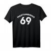 Masturbinho 69 Jersey T-Shirt – Lustiges Junggesellenabschied Shirt für Männer, Freunde & Partygänger