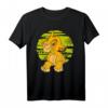 HapDuck Lion King Simba T-Shirt - Nostalgisches grünes 90er Jahre Design für Fans und Geburtstagskinder