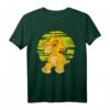 HapDuck Lion King Simba T-Shirt - Nostalgisches grünes 90er Jahre Design für Fans und Geburtstagskinder