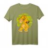 HapDuck Lion King Simba T-Shirt - Nostalgisches grünes 90er Jahre Design für Fans und Geburtstagskinder