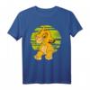 HapDuck Lion King Simba T-Shirt - Nostalgisches grünes 90er Jahre Design für Fans und Geburtstagskinder