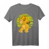 HapDuck Lion King Simba T-Shirt - Nostalgisches grünes 90er Jahre Design für Fans und Geburtstagskinder