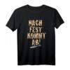 Lustiges HapDuck T-Shirt mit Spruch 'nach fest kommt ab' – Originelles Party-Outfit für den besonderen Tag