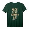 Lustiges HapDuck T-Shirt mit Spruch 'nach fest kommt ab' – Originelles Party-Outfit für den besonderen Tag