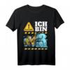 Kinder Bagger T-Shirt zum 3. Geburtstag – Lustiges Baustellen-Outfit für Jungen mit 'Ich bin 3 Jahre' Design