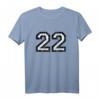 Nummer 22 Vintage Schwarz/Weiß T-Shirt – Stylisches Geschenk zum 22. Geburtstag & Jubiläum