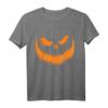 Halloween Kürbis T-Shirt Verkleidung Kostüm in Orange – Klassisch geschnitten, doppelt genähter Saum für Halloween-Partys