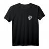 HapDuck T-Shirt mit Monstera Logo – Minimalistisches Design in Weiß ohne Signatur auf Rückseite