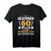 Oldtimer Mann Frau 60 Jahre Geburtstag T-Shirt – Lustiges Geschenk mit Spruch für Party und Feier zum 60. Geburtstag