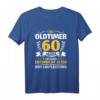 Oldtimer Mann Frau 60 Jahre Geburtstag T-Shirt – Lustiges Geschenk mit Spruch für Party und Feier zum 60. Geburtstag