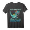 Kinder Bye Kindergarten Abschied 2023 Schulanfang Dino T-Shirt – Lustiges Tiermotiv für Jungen & Mädchen, perfektes Schulstart-Outfit und Geschenkidee