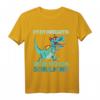 Kinder Bye Kindergarten Abschied 2023 Schulanfang Dino T-Shirt – Lustiges Tiermotiv für Jungen & Mädchen, perfektes Schulstart-Outfit und Geschenkidee