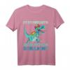 Kinder Bye Kindergarten Abschied 2023 Schulanfang Dino T-Shirt – Lustiges Tiermotiv für Jungen & Mädchen, perfektes Schulstart-Outfit und Geschenkidee