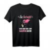 Lustiges Team Braut JGA T-Shirt für Frauen mit Spruch 'Sie heiratet, wir sind nur zum Saufen hier' – Perfekt für Junggesellinnenabschied, Polterabend & Party