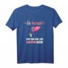 Lustiges Team Braut JGA T-Shirt für Frauen mit Spruch 'Sie heiratet, wir sind nur zum Saufen hier' – Perfekt für Junggesellinnenabschied, Polterabend & Party
