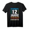 Lustiges 12. Geburtstag T-Shirt für Jungen und Mädchen - Perfektes Geschenk zum 12. Geburtstag mit Spruch