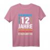 Lustiges 12. Geburtstag T-Shirt für Jungen und Mädchen - Perfektes Geschenk zum 12. Geburtstag mit Spruch