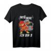 Kinder TatüTata! Ich Bin 3 Feuerwehrmann Jungen Dab Geburtstag T-Shirt – Perfekt für den 3. Geburtstag und Feuerwehrthema Partys