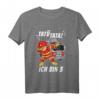 Kinder TatüTata! Ich Bin 3 Feuerwehrmann Jungen Dab Geburtstag T-Shirt – Perfekt für den 3. Geburtstag und Feuerwehrthema Partys