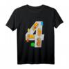 Kinder 4 Jahre Geburtstags T-Shirt mit Müllauto & Müllwagen – Perfektes Geschenk für kleine Fahrzeugfans zum Kindergeburtstag