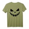 HapDuck Schwarz T-Shirt – Gruseliges Halloween Kürbis Outfit in Schwarz und Orange für Partys