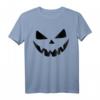 HapDuck Schwarz T-Shirt – Gruseliges Halloween Kürbis Outfit in Schwarz und Orange für Partys