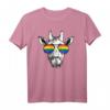 LGBTQ Gay Pride Regenbogen Flagge Giraffe T-Shirt – Lustiges Supporter Shirt für Pride Events & Christopher Street Day