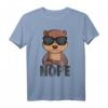 Otter Seeotter Kinder Jungen Damen T-Shirt – Witziges Otter Nope Design als Geschenkidee zu Weihnachten & Geburtstag