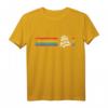 LGBTQ Be You Gay Pride Rainbow Flag T-Shirt Retro Vintage - Unterstützung für Vielfalt, Gleichheit und Liebe