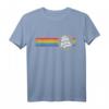 LGBTQ Be You Gay Pride Rainbow Flag T-Shirt Retro Vintage - Unterstützung für Vielfalt, Gleichheit und Liebe