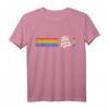 LGBTQ Be You Gay Pride Rainbow Flag T-Shirt Retro Vintage - Unterstützung für Vielfalt, Gleichheit und Liebe