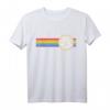 LGBTQ Be You Gay Pride Rainbow Flag T-Shirt Retro Vintage - Unterstützung für Vielfalt, Gleichheit und Liebe