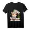 Kinder T-Shirt 'happy wintertime' mit Fuchs, Schnee & Tannenbaum – Bunte Winterkindermode für Mädchen und Jungen