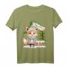 Kinder T-Shirt 'happy wintertime' mit Fuchs, Schnee & Tannenbaum – Bunte Winterkindermode für Mädchen und Jungen