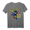 Kinder Ninja T-Shirt 10. Geburtstag - Lustiges Ninja Geschenk für Jungen und Mädchen, Cooles Kostüm & Hip-Hop Spruch