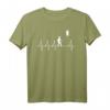Lenkdrachen Herzschlag Powerkite Lenkmatte Kiten T-Shirt – Perfektes Geschenk für Kitesportler, Männer & Jungen, ideal zu Weihnachten & Geburtstag