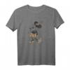HapDuck Minnie Mouse Cheetah Print T-Shirt – Lizenzierte Disney Damenmode für Feierlichkeiten